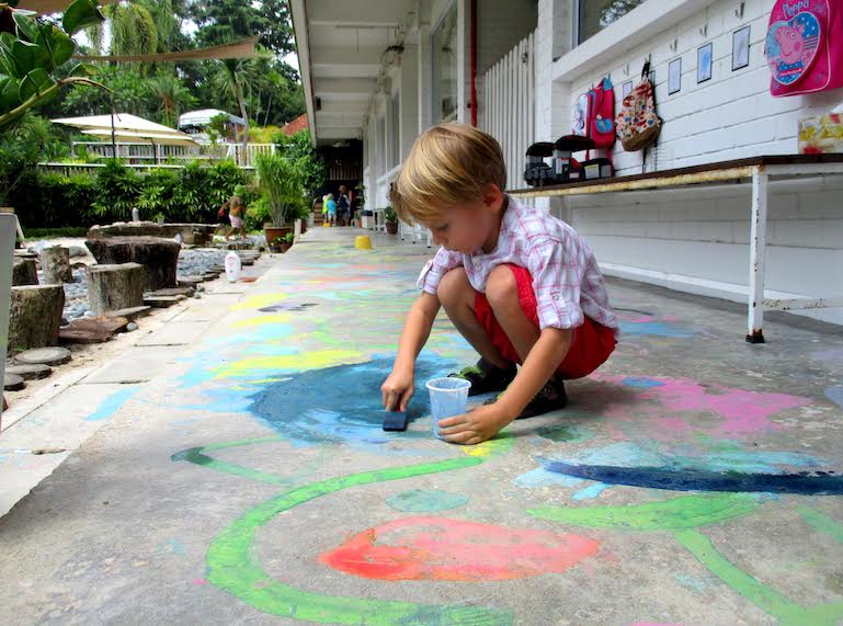 Blue House nursery and international preschool Honeykids asia
