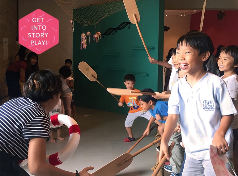 Playeum's new exhibit A World Full of Stories HoneyKids Asia