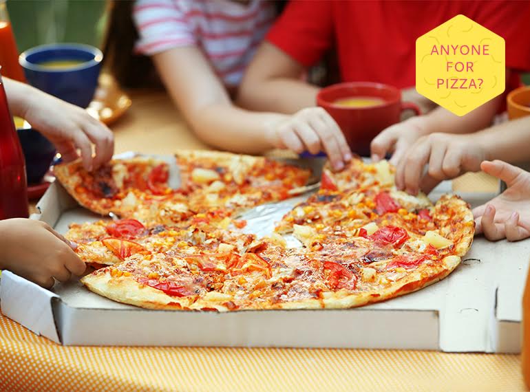 Pizza for kids in Singapore