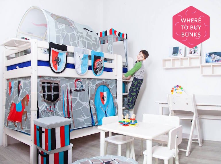 Where to buy bunk beds in Singapore HoneyKids Asia