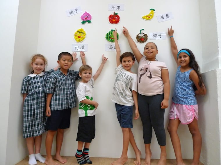 Little Mandarins Chinese language lessons for kids using play HoneyKids Asia