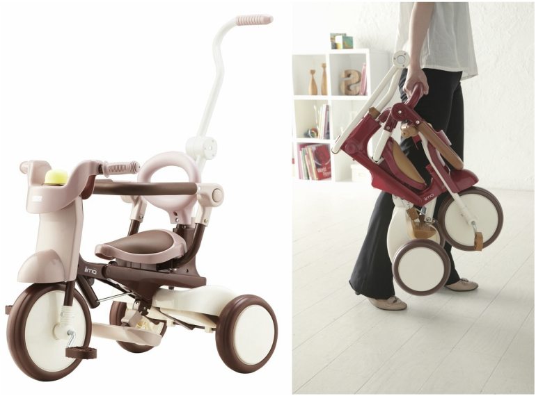 Iimo foldable tricycle best wheels for kids Honeykids Asia Singapore