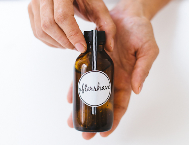 DIY Gift: Aftershave