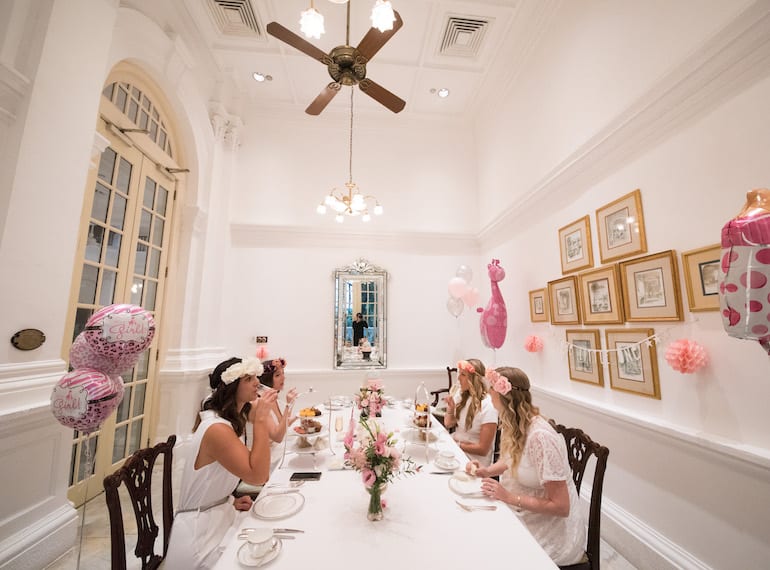 How to host a modern baby shower: An intimate high tea at Raffles Hotel Singapore