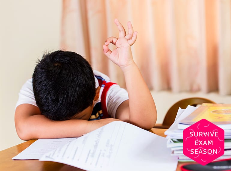Exam stress: Advice from a psychologist on how help your child cope during Singapore school exams
