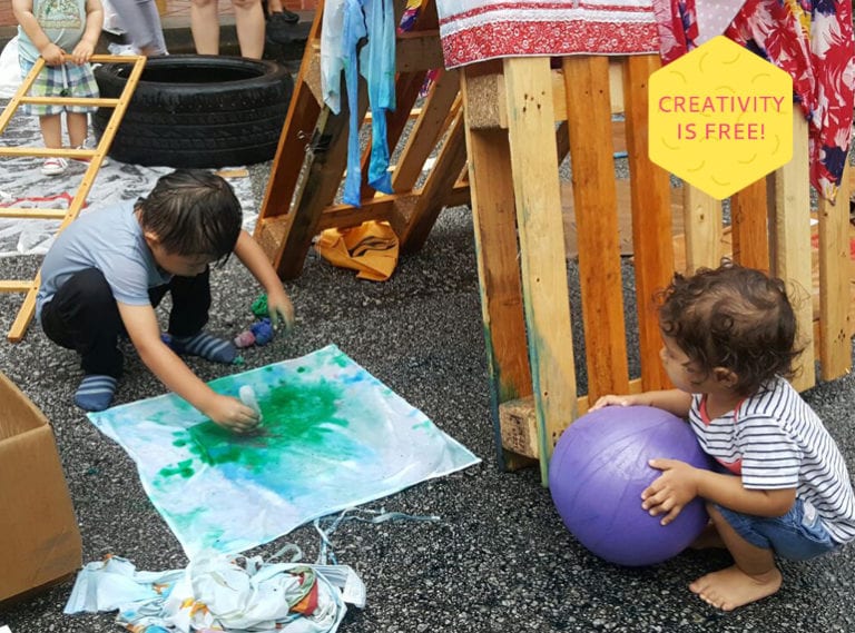 How to encourage your child’s creativity: free play at Singapore’s next Pop-Up Adventure Playground
