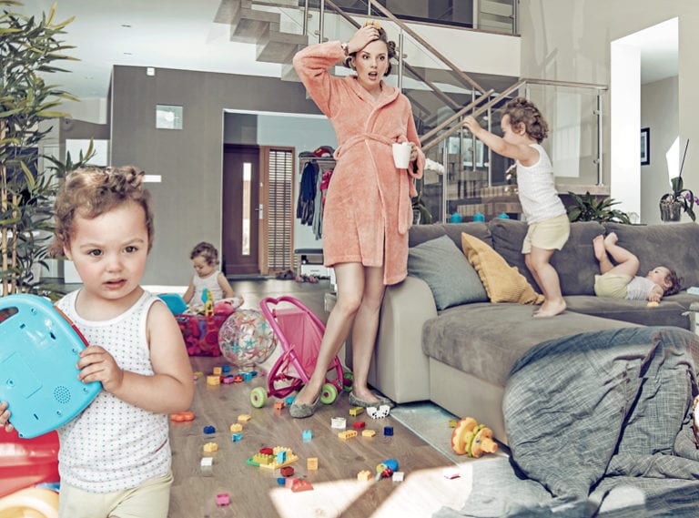 Domestic help when you have no helper: babysitting and cleaning services you need on speed dial