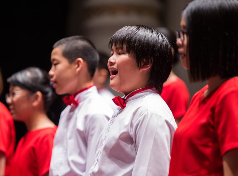 Singapore Symphony Children’s Choir 11th anniversary concert Sound