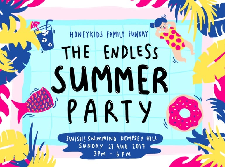 You’re invited: HoneyKids Family Funday and Seed Heritage Pool Party at Swish Swimming