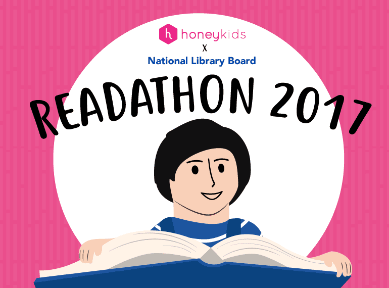 Get your kids reading more books with the HoneyKids x NLB Readathon 2017