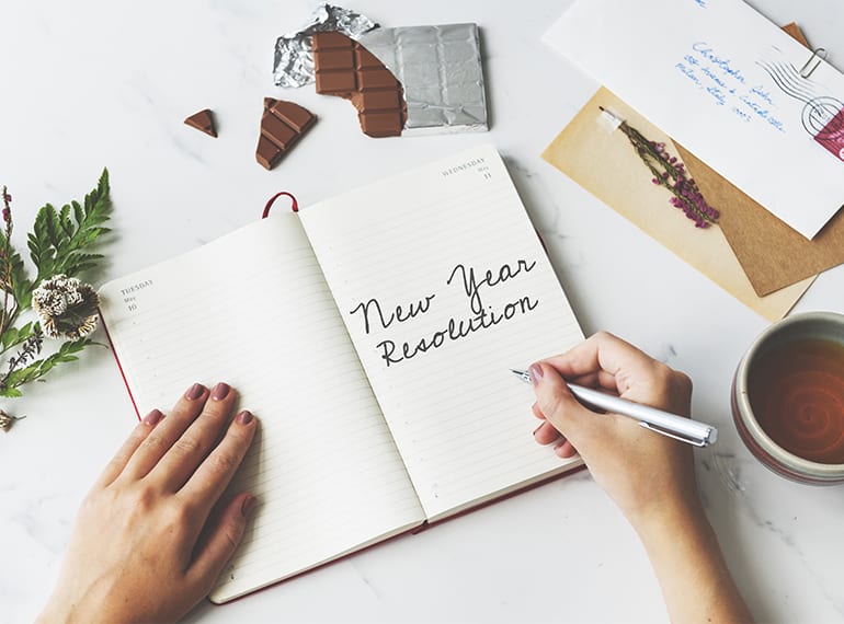 New Year's resolutions