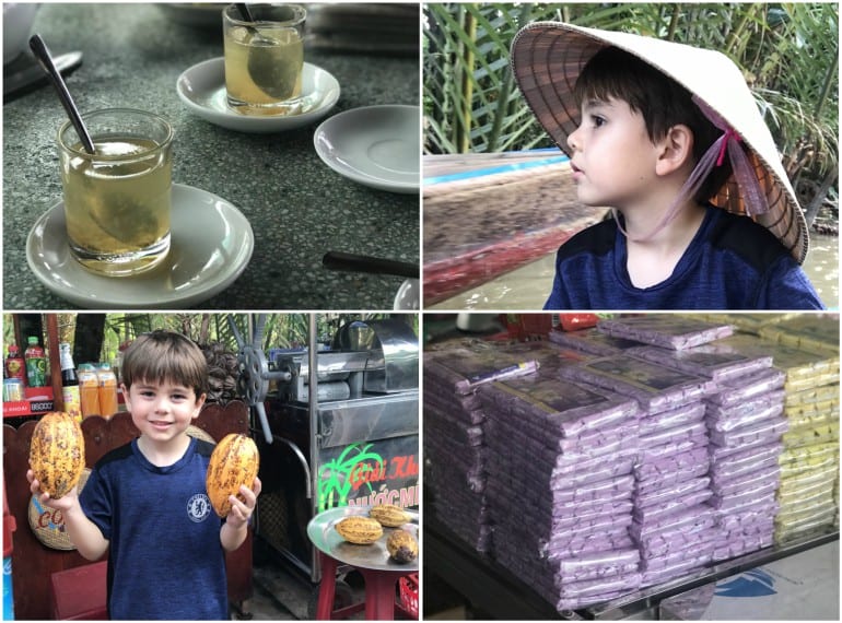 Ho Chi Minh with kids