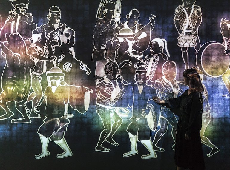 Singapore Art Week Light to Night teamlab-Walk-Walk-Walk-Search-Deviate-Reunite Honeykids Asia Singapore