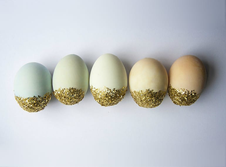 Easter craft for kids Singapore Ladyland glitter easter eggs HoneyKids Asia