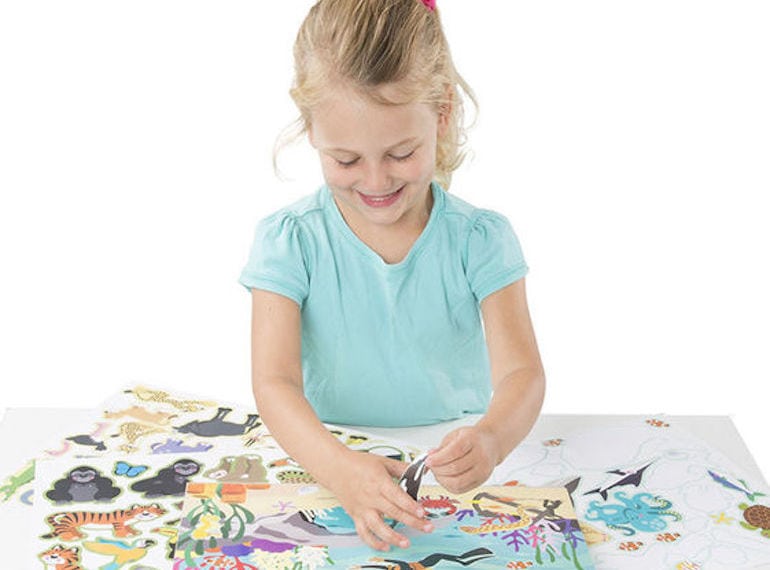 Melissa Doug Reusable Sticker Pad