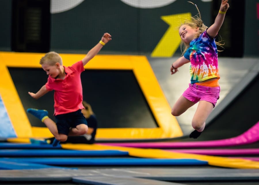BOUNCE trampoline centre - an indoor play centre for kids in Singapore