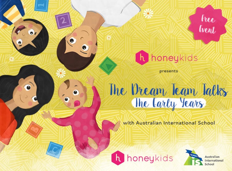 HoneyKids presents The Dream Team Talks – The Early Years with Australian International School on 16th Oct