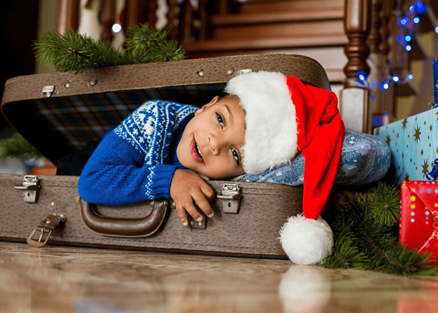 Packing for an overseas Christmas with kids: how to limit and manage your luggage
