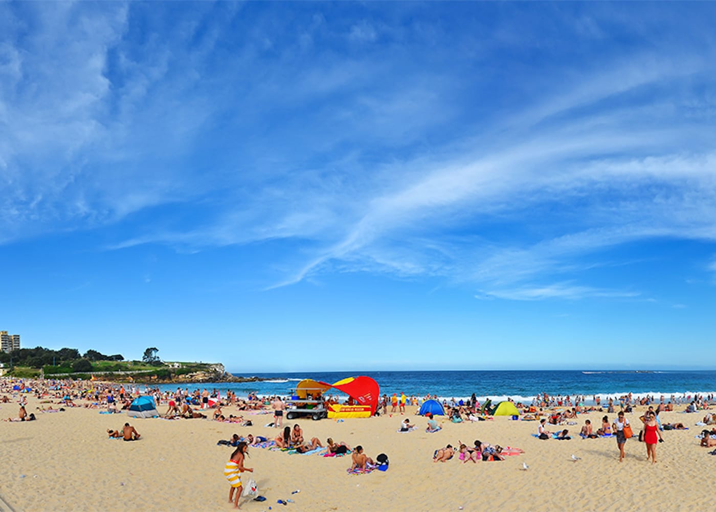 Coogee Beach in Sydney, Australia