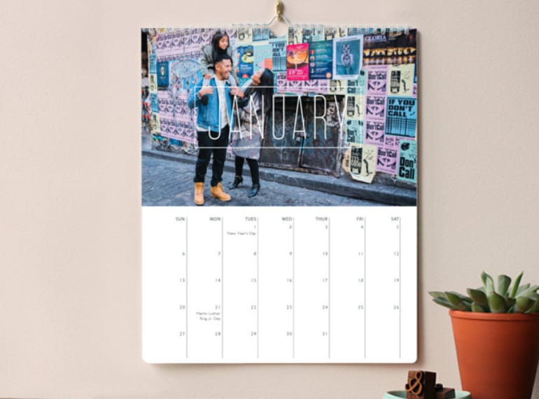 minted wall calendar Honeykids Asia Singapore
