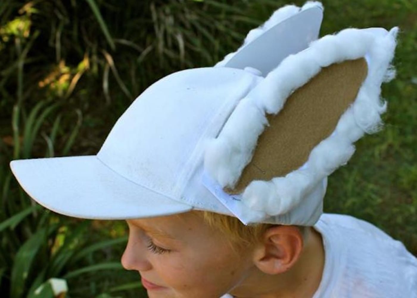 bunny baseball easter hat