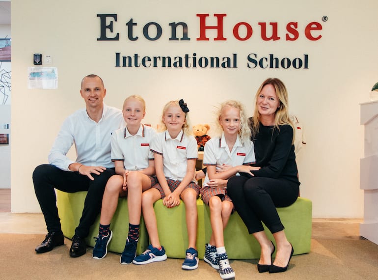 Mikkel and Mette Rasmussen, parents of three, share their thoughts on EtonHouse Orchard