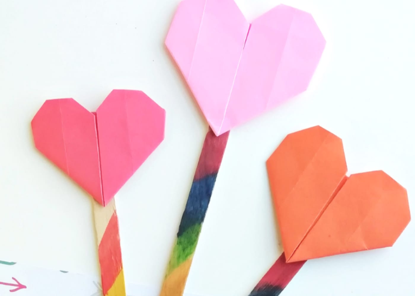 origami bookmark craft