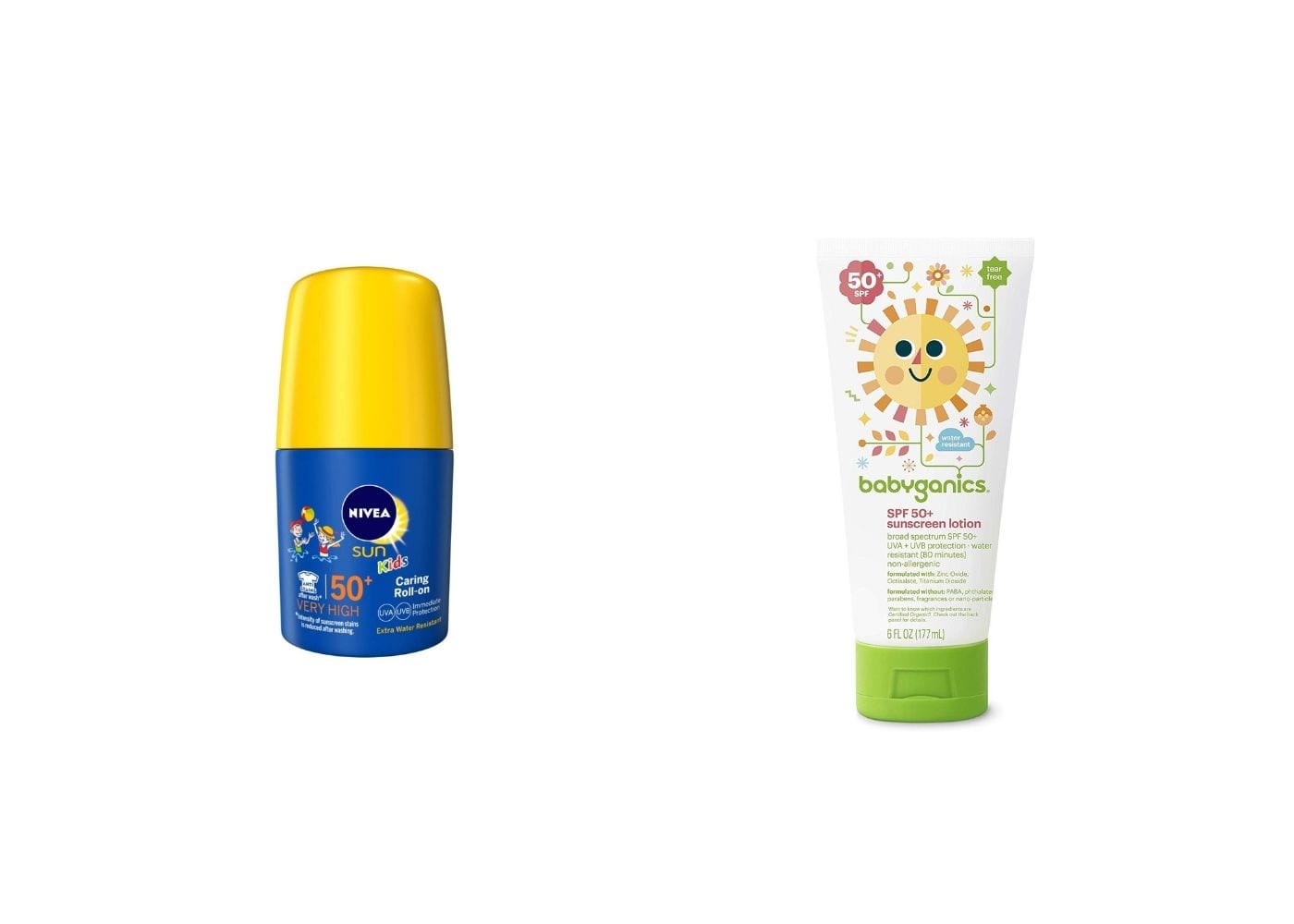 Beauty Products I Can Borrow From My Baby: Sunscreen from Nivea and Babyganics