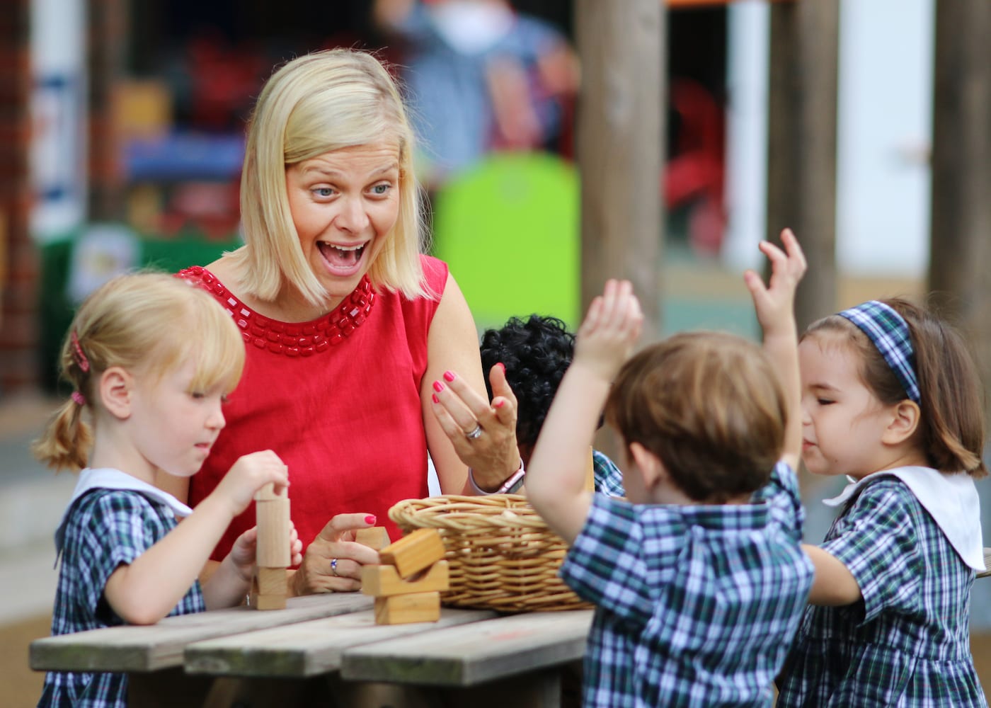 A nursery open morning at Tanglin Trust School