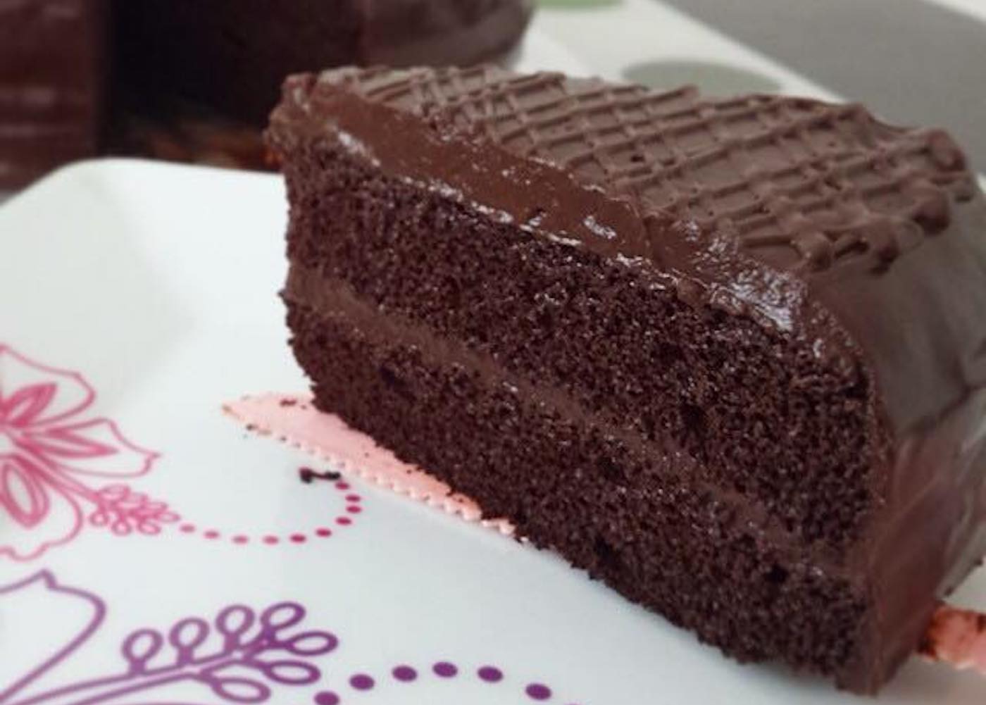 Singapore Best Chocolate Cakes: Jane's Cake Station Chocolate Fudge Cake