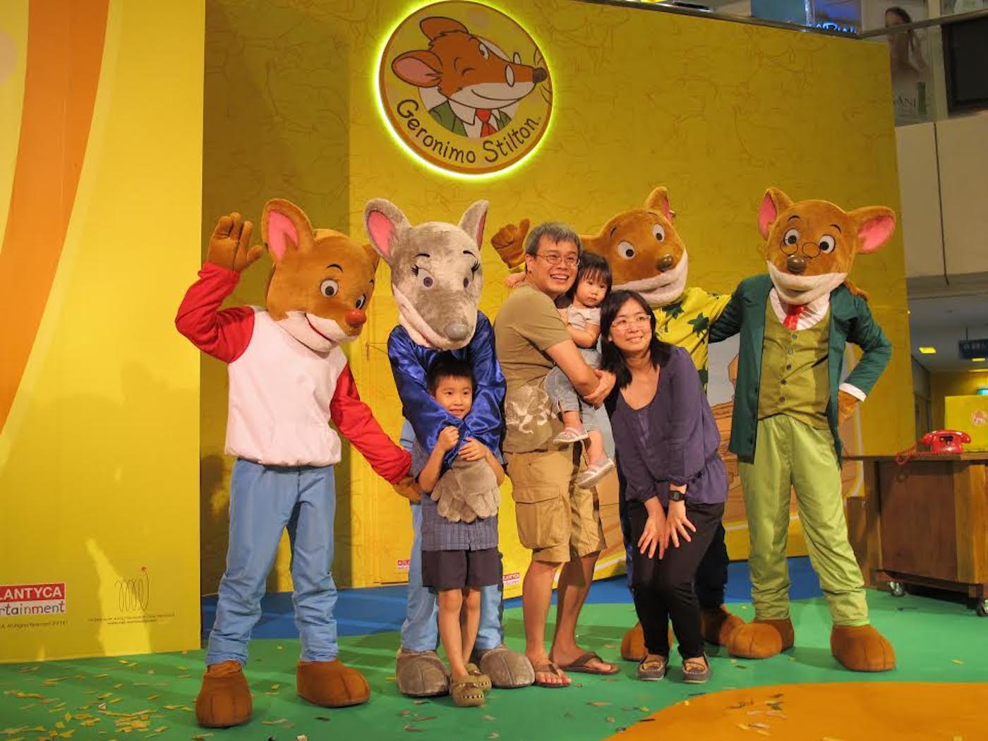 Get ready for a Fabumouse family Christmas at Forum The Shopping Mall with Geronimo Stilton!