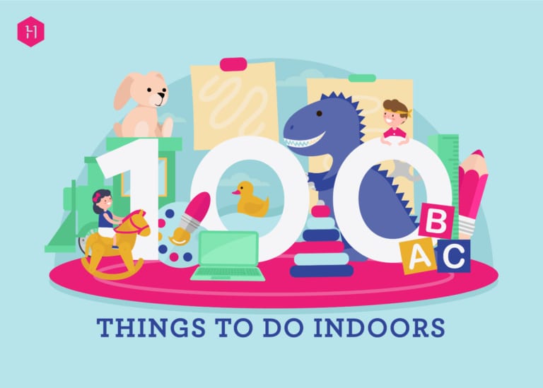 Get in! Our ultimate guide to 100 indoor activities for kids