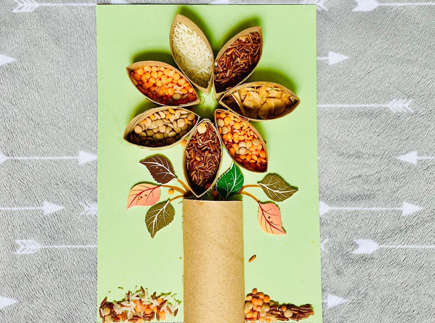 parenting Montessori Waldorf Reggio Emilia seed art