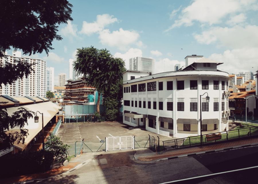 vintage photo of Singapore